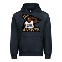 Navy sixers the answer Urban Hoodie - linhVisuals