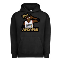 Pigment Black sixers the answer Urban Hoodie - linhVisuals