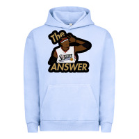 Pigment Grape Ice sixers the answer Urban Hoodie - linhVisuals