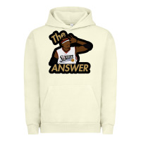 Pigment Pistachio sixers the answer Urban Hoodie - linhVisuals