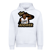 White sixers the answer Urban Hoodie - linhVisuals