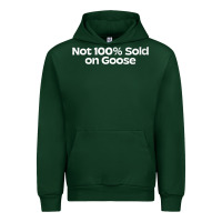 Forest Green womens not 100 sold on goose v neck t shirt Urban Hoodie - linhVisuals