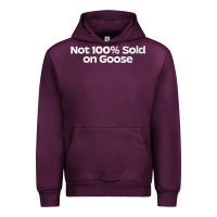 Mauve Wine womens not 100 sold on goose v neck t shirt Urban Hoodie - linhVisuals