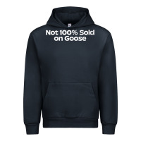 Navy womens not 100 sold on goose v neck t shirt Urban Hoodie - linhVisuals