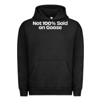 Pigment Black womens not 100 sold on goose v neck t shirt Urban Hoodie - linhVisuals