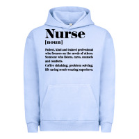 Pigment Grape Ice nurse Urban Hoodie - linhVisuals
