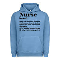 Pigment Pebble Blue nurse Urban Hoodie - linhVisuals