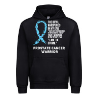 Prostate Cancer T  Shirt The Devil  Prostate Cancer Awareness Support Urban Hoodie | Teevron
