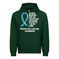 Forest Green prostate cancer t  shirt the devil  prostate cancer awareness support Urban Hoodie - linhVisuals