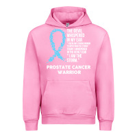 Fuchsia Pink prostate cancer t  shirt the devil  prostate cancer awareness support Urban Hoodie - linhVisuals
