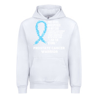 White prostate cancer t  shirt the devil  prostate cancer awareness support Urban Hoodie - linhVisuals