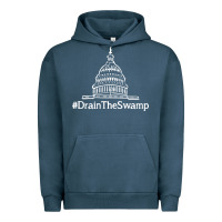 Pigment Midnight Navy drain  swamp Urban Hoodie - linhVisuals