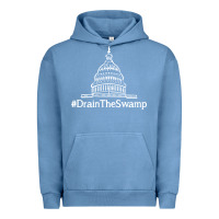 Pigment Pebble Blue drain  swamp Urban Hoodie - linhVisuals