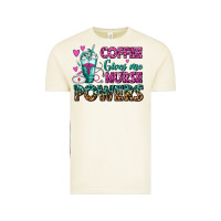 Coffee Gives Me Nurse Powers Vintage Tee | Teevron