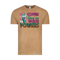 Vintage Camel Coffee Gives Me Nurse Powers Vintage Tee - FaDigitalArtStudio