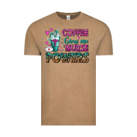 Vintage Coffee Coffee Gives Me Nurse Powers Vintage Tee - FaDigitalArtStudio