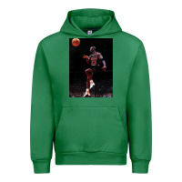 Emerald Michael JorDunk Urban Hoodie - linhVisuals