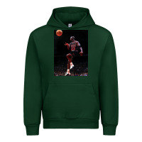 Forest Green Michael JorDunk Urban Hoodie - linhVisuals