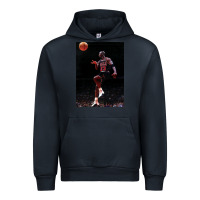 Navy Michael JorDunk Urban Hoodie - linhVisuals