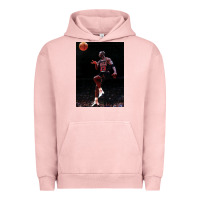 Pigment Salmon Michael JorDunk Urban Hoodie - linhVisuals