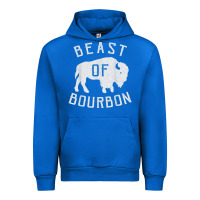 Cobalt beast of bourbon drinking whiskey design bison buffalo party t shirt Urban Hoodie - linhVisuals