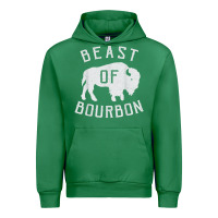 Emerald beast of bourbon drinking whiskey design bison buffalo party t shirt Urban Hoodie - linhVisuals