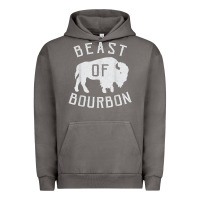 Pigment Tornado beast of bourbon drinking whiskey design bison buffalo party t shirt Urban Hoodie - linhVisuals