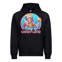 Black candy land king of candy land portrait t shirt Urban Hoodie - linhVisuals