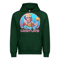 Forest Green candy land king of candy land portrait t shirt Urban Hoodie - linhVisuals