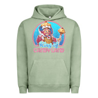 Pigment Oil Green candy land king of candy land portrait t shirt Urban Hoodie - linhVisuals