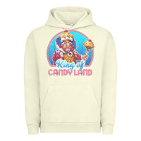 Pigment Pistachio candy land king of candy land portrait t shirt Urban Hoodie - linhVisuals