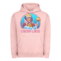Pigment Salmon candy land king of candy land portrait t shirt Urban Hoodie - linhVisuals