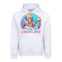 White candy land king of candy land portrait t shirt Urban Hoodie - linhVisuals