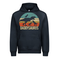 Daddy Dinosaur Daddysaurus 3 Three Kids Xmas Christmas Gift T Shirt Urban Hoodie | Teevron