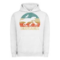 Pigment Lunar Rock daddy dinosaur daddysaurus 3 three kids xmas christmas gift t shirt Urban Hoodie - linhVisuals