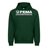 Forest Green fema evacuation plan Urban Hoodie - linhVisuals