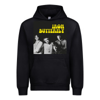 Black iron butterfly Urban Hoodie - linhVisuals
