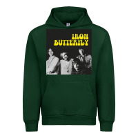 Forest Green iron butterfly Urban Hoodie - linhVisuals