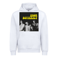 White iron butterfly Urban Hoodie - linhVisuals