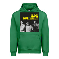 Emerald iron butterfly Urban Hoodie - linhVisuals