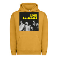Pigment Peanut Butter iron butterfly Urban Hoodie - linhVisuals