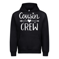 Black cousin crew t shirt Urban Hoodie - linhVisuals