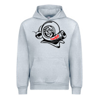 Heather Grey Turbo Urban Hoodie - linhVisuals