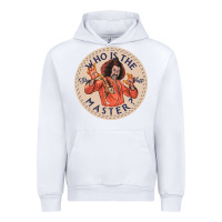 White sho nuff Urban Hoodie - linhVisuals