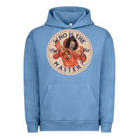 Pigment Pebble Blue sho nuff Urban Hoodie - linhVisuals