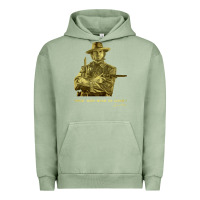 Pigment Oil Green the outlaw josey wales Urban Hoodie - linhVisuals