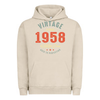 Vintage Since 1958 - 64th Birthday Retro Classic Urban Hoodie | Teevron