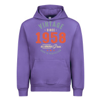 Tulip Vintage Since 1958 - 64th Birthday Retro Classic Urban Hoodie - linhVisuals