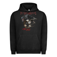 Pigment Black In This Moment Blood Urban Hoodie - linhVisuals