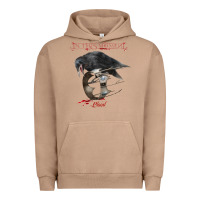 Pigment Burro In This Moment Blood Urban Hoodie - linhVisuals
